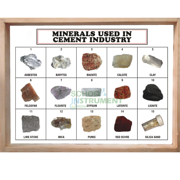 Minerals Used in Cement Industry